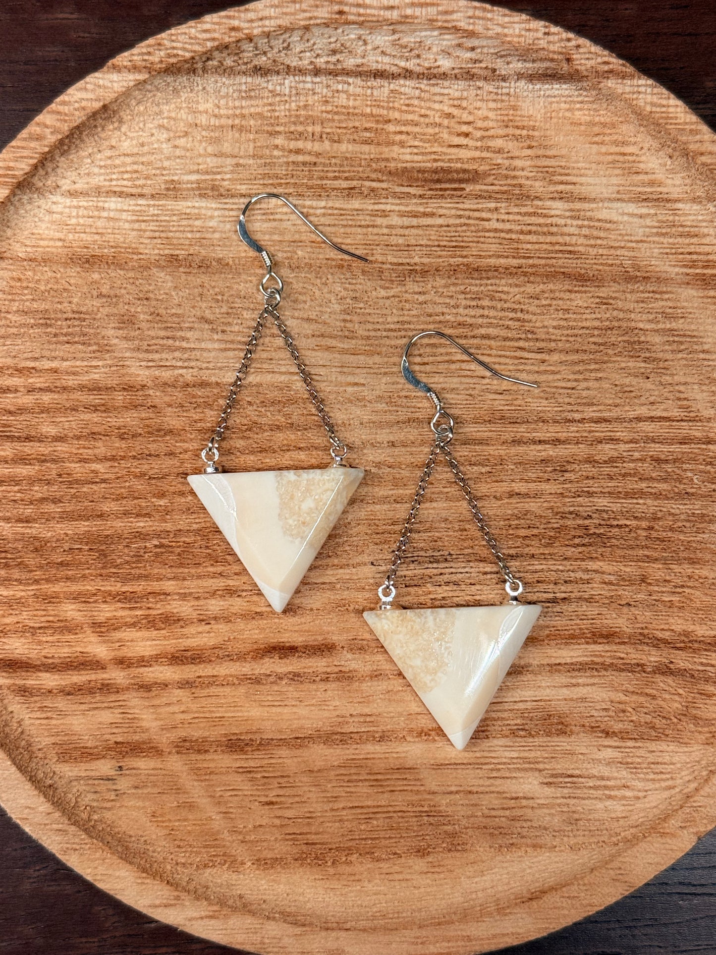Ivory Earring Drops
