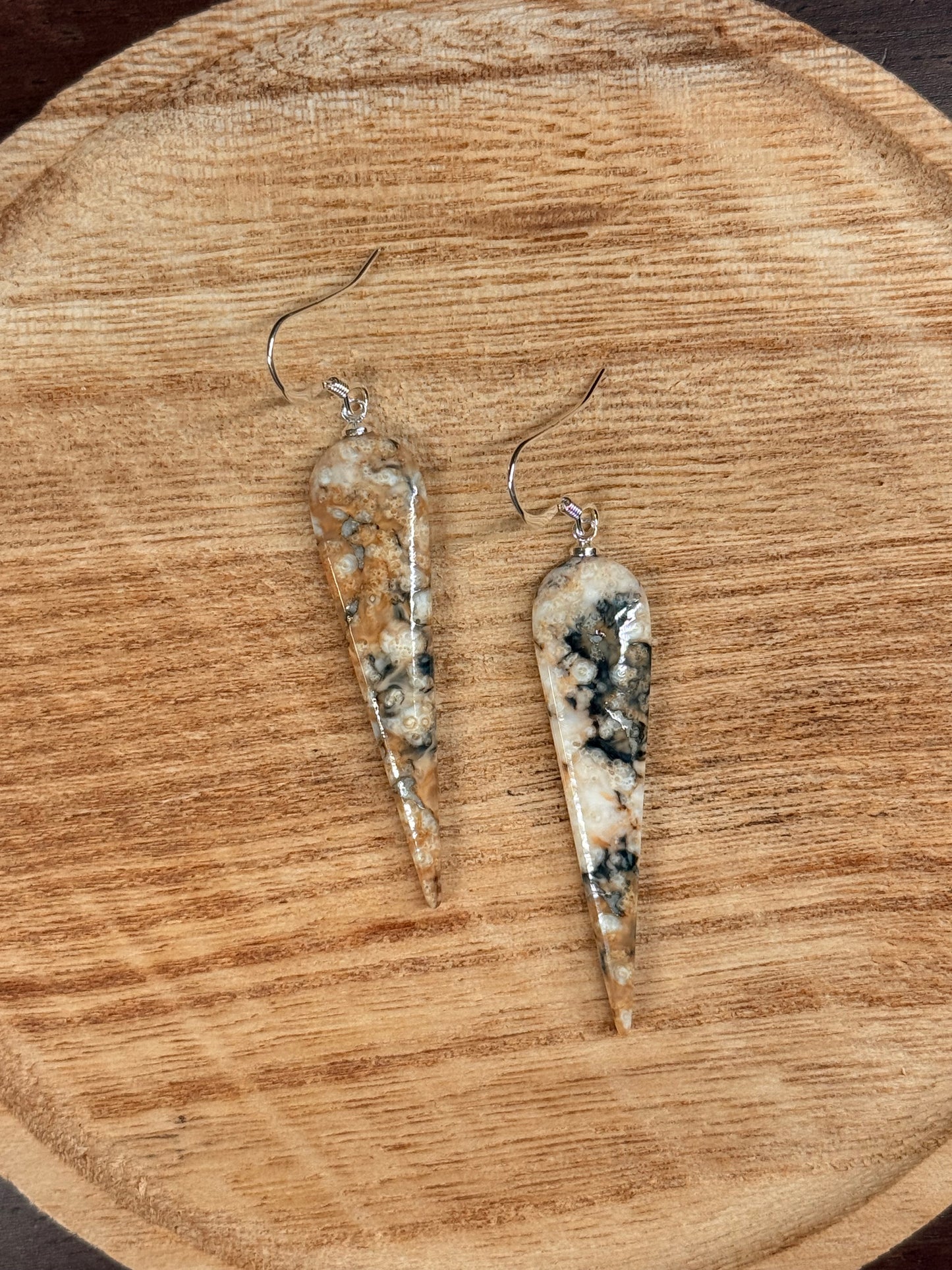 Ivory Spike Earrings