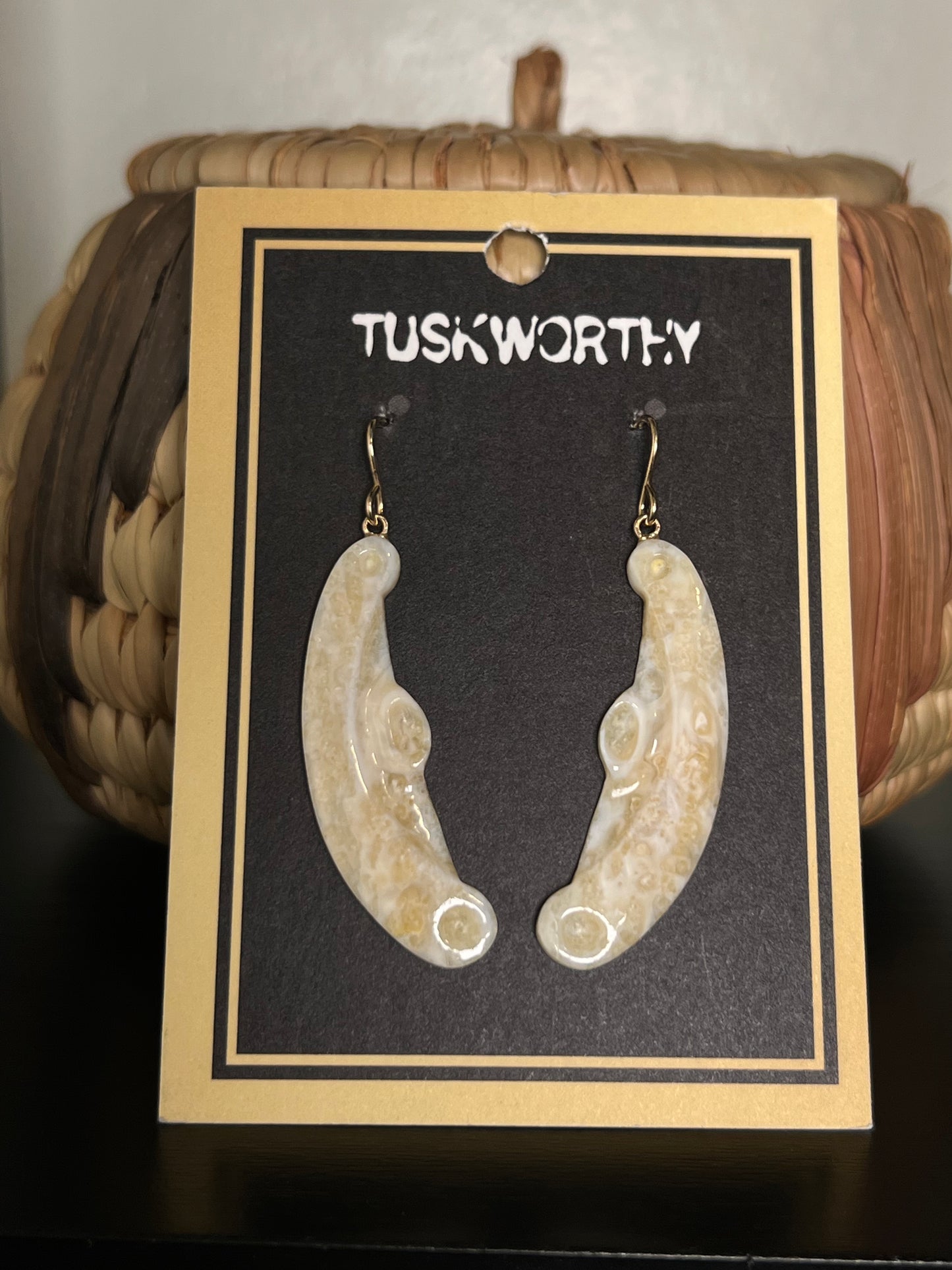 Ivory Kayak Earrings