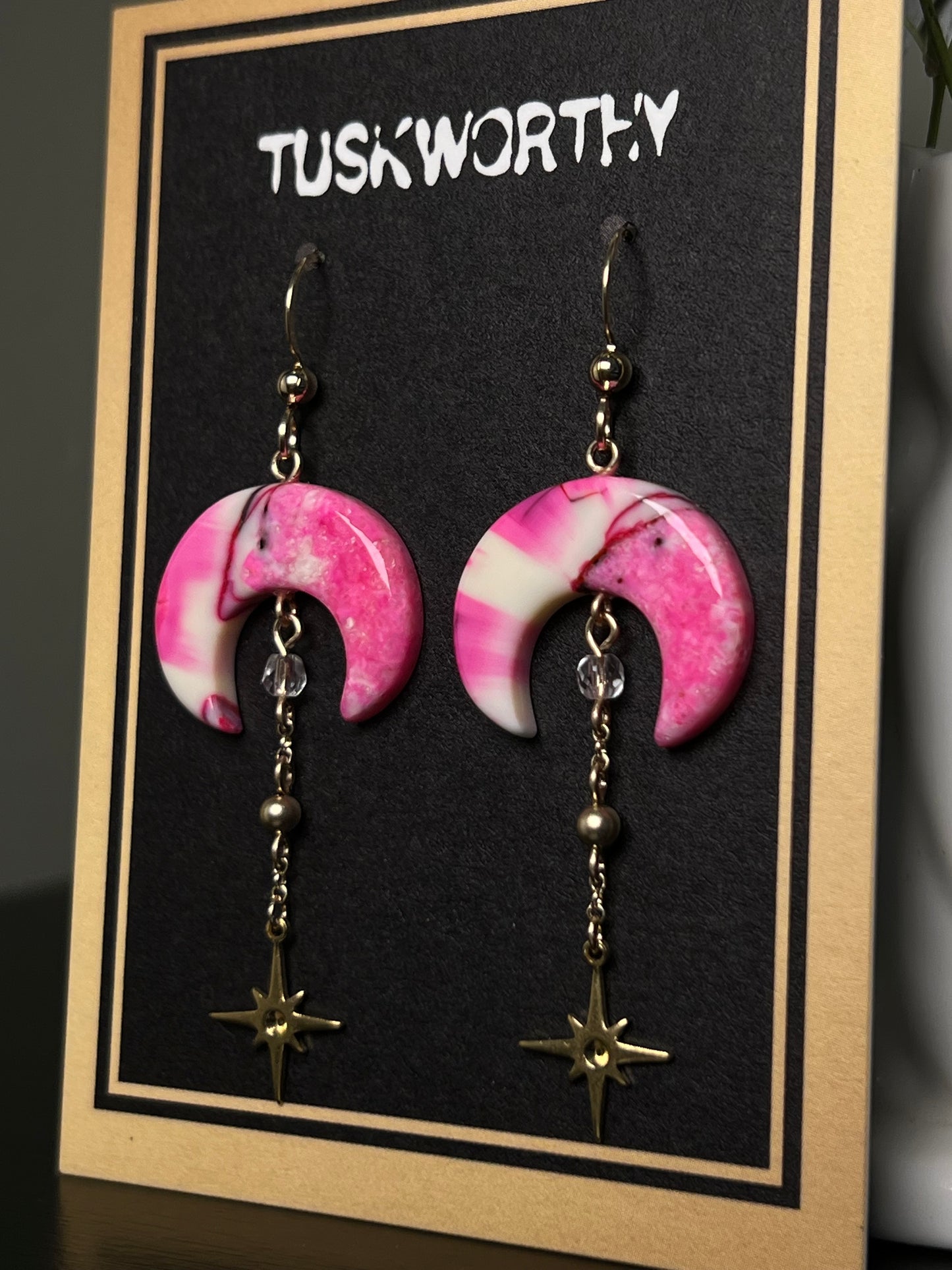 Lunar Radiance Ivory Earrings