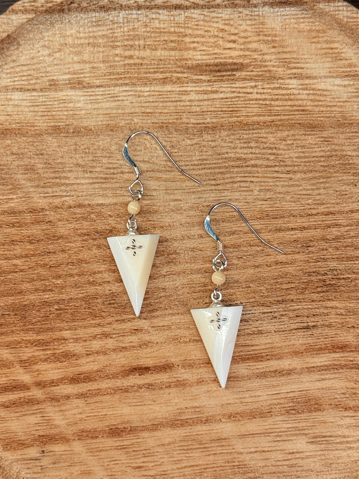 Ivory Spike Earrings