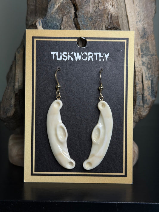 Ivory Kayak Earrings