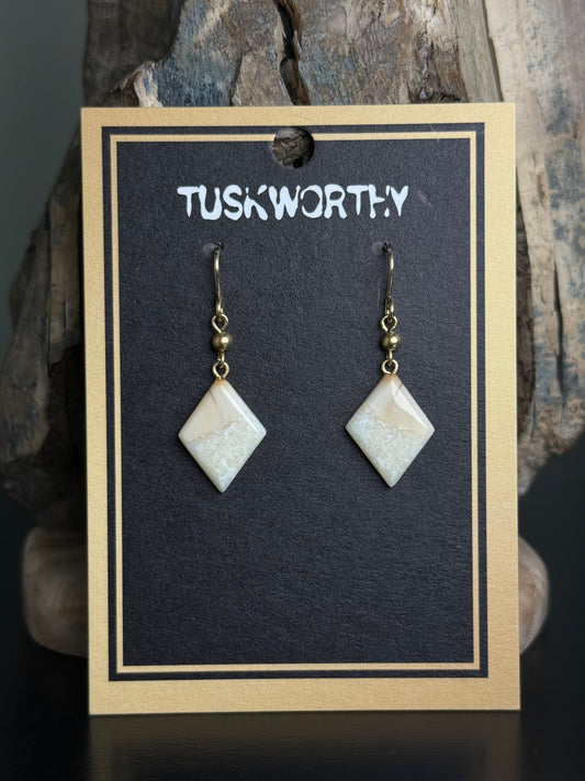 Ivory Diamond Earrings