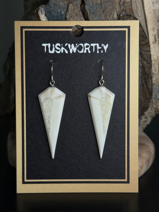 Ivory Spike Earrings
