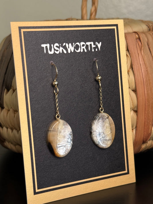 Ivory Drop Earrings
