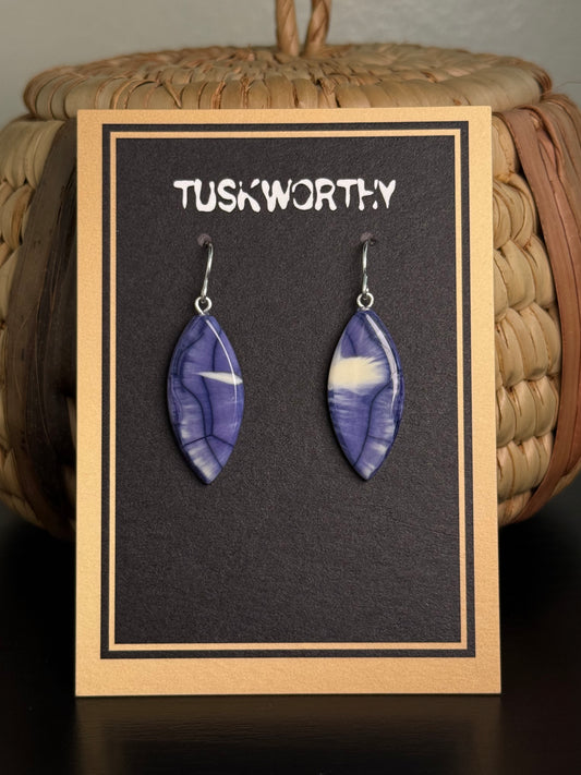 Ivory Petal Earrings