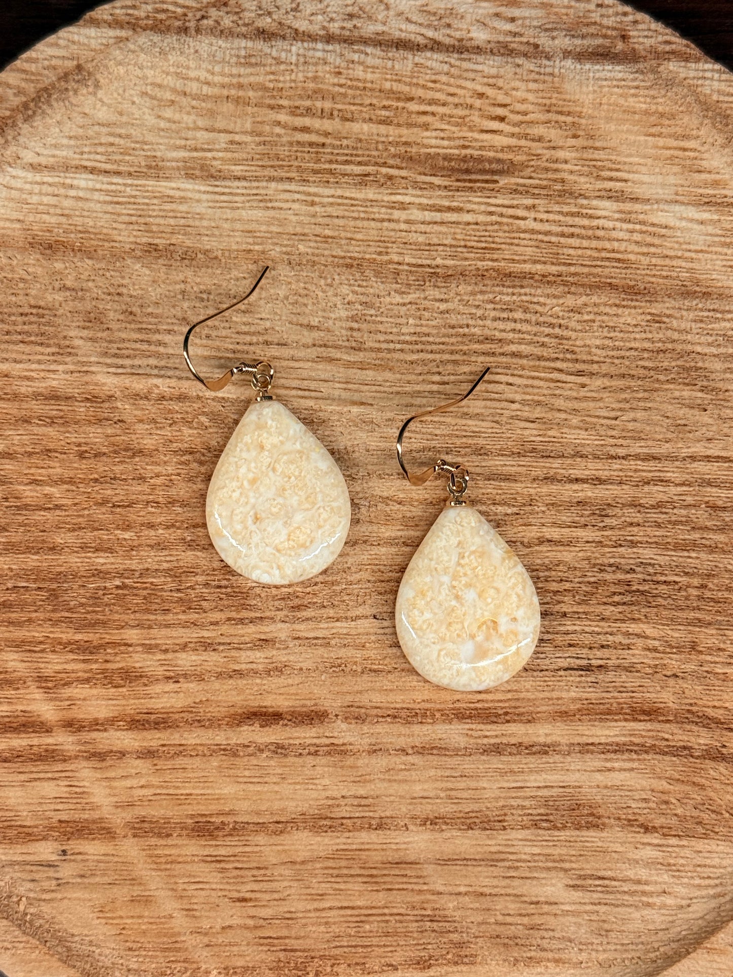 Ivory Drop Earrings