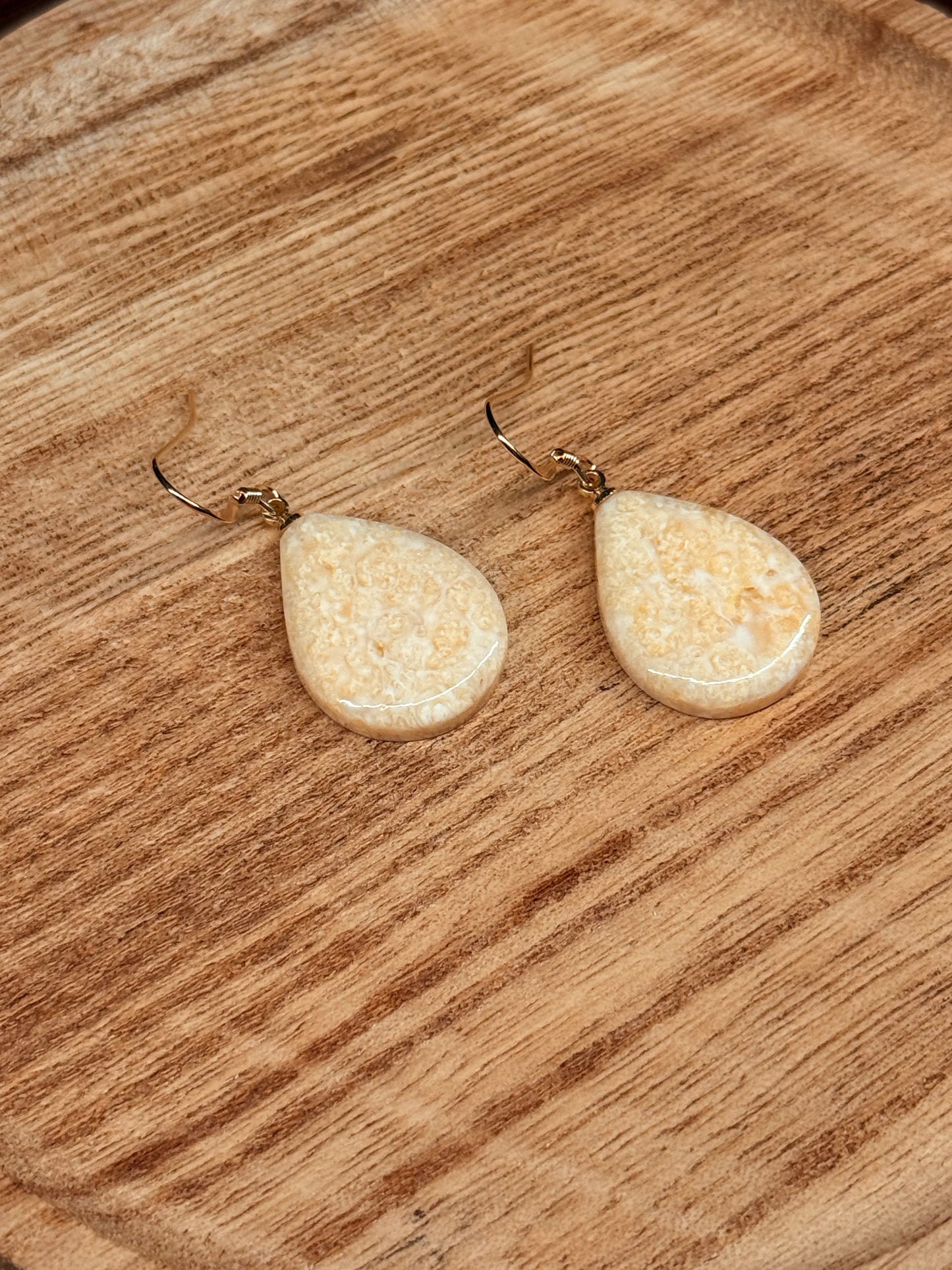 Ivory Drop Earrings