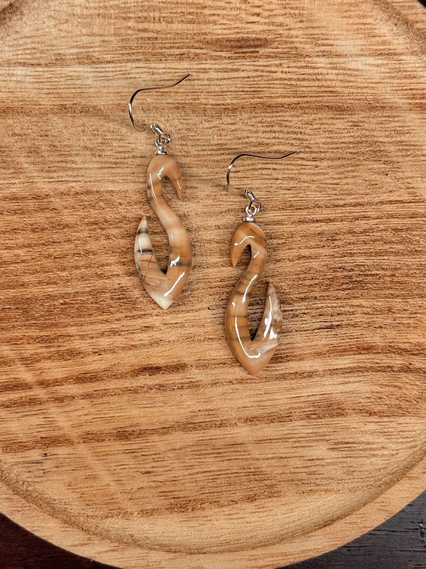 Infinite Self Ivory Earrings