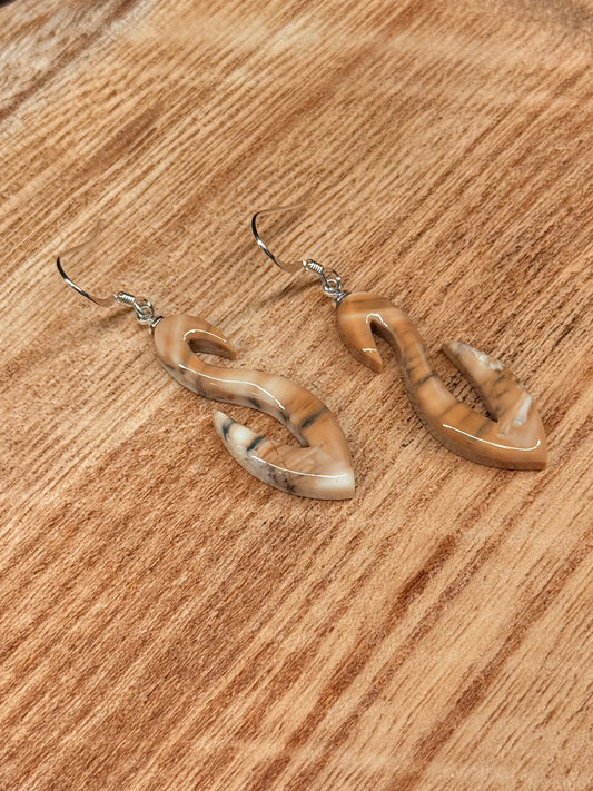Infinite Self Ivory Earrings