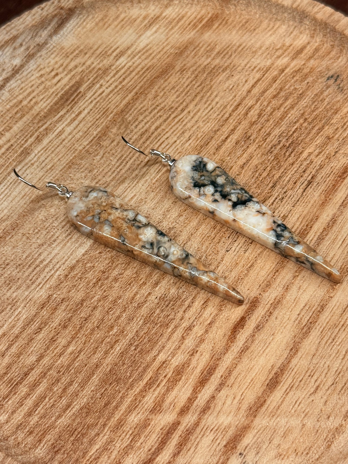 Ivory Spike Earrings