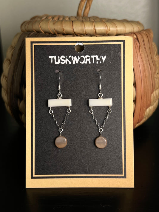 Ivory Drop Earrings