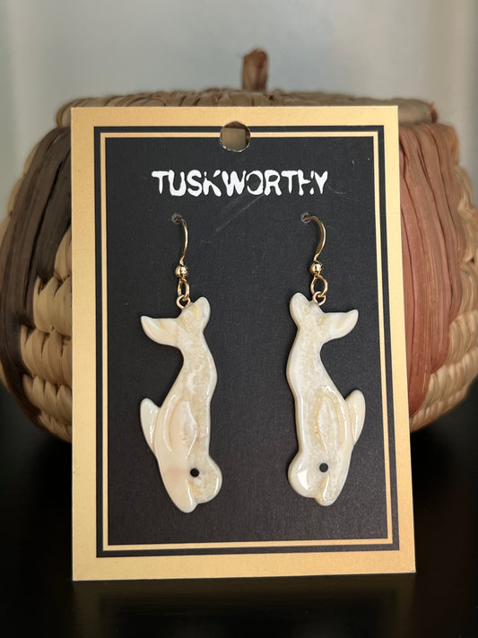 Beluga Earrings