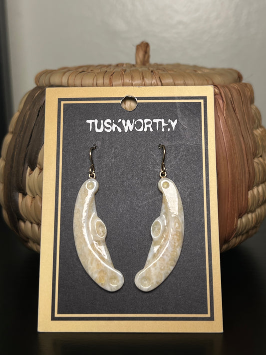 Ivory Kayak Earrings