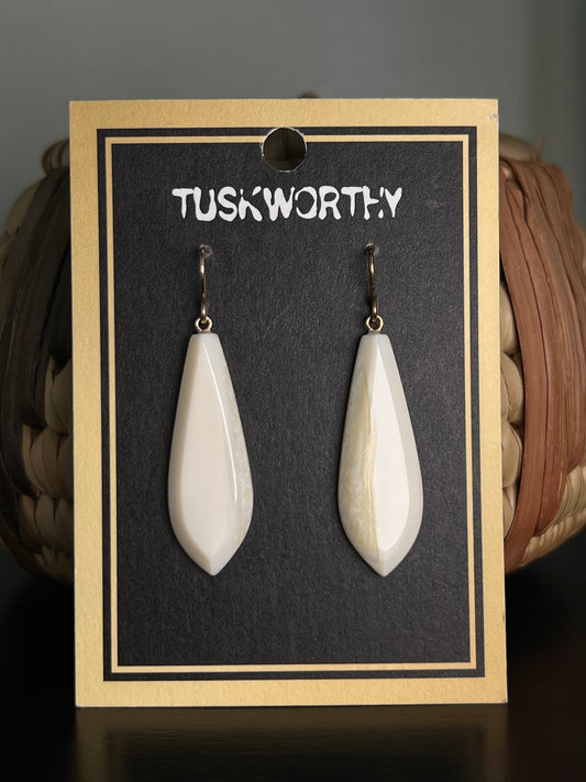 Ivory Drop Earrings