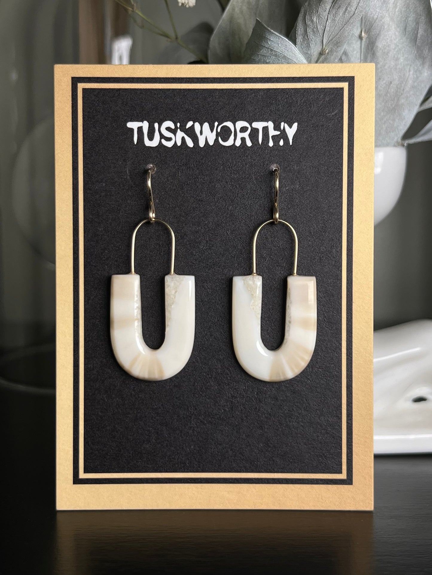 Fossil U-Link Earrings