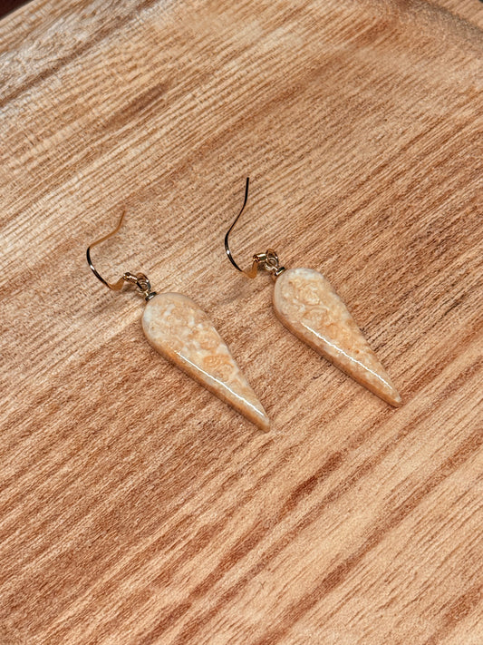Ivory Spike Earrings