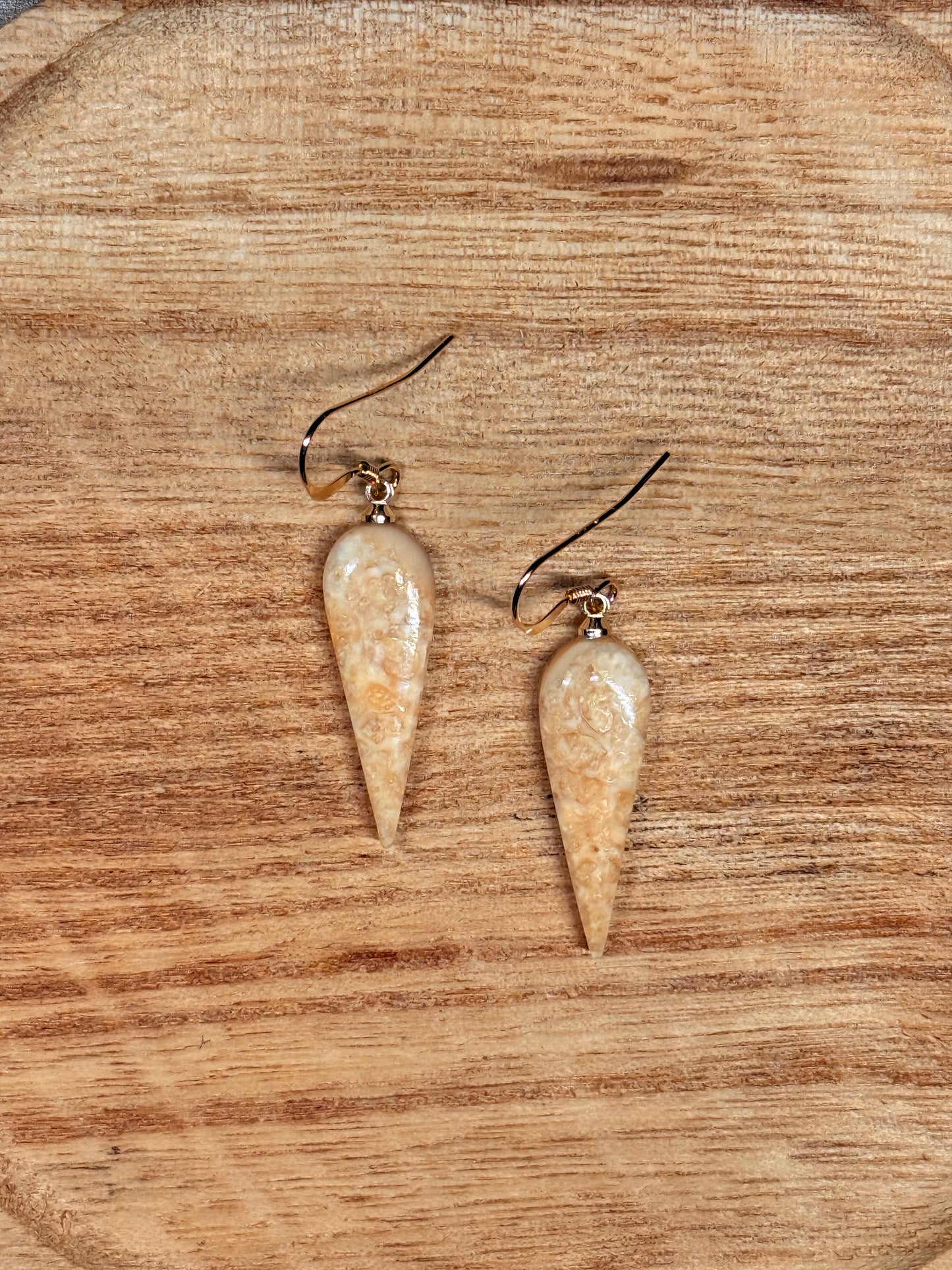 Ivory Spike Earrings