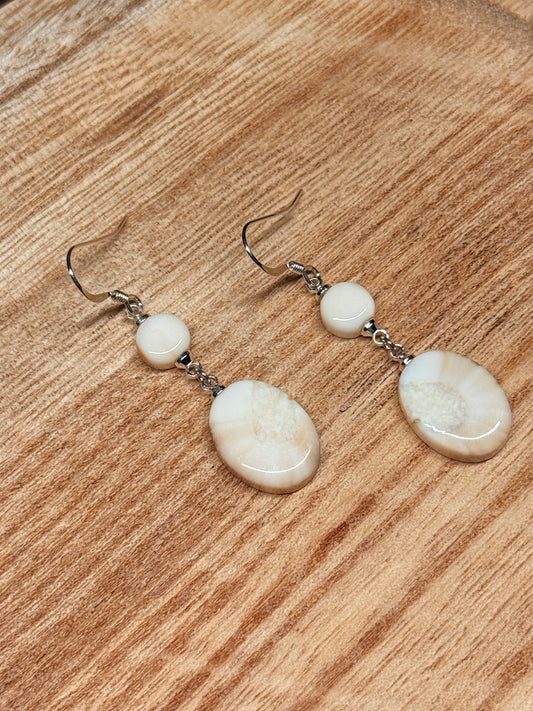 Ivory Drop Earrings