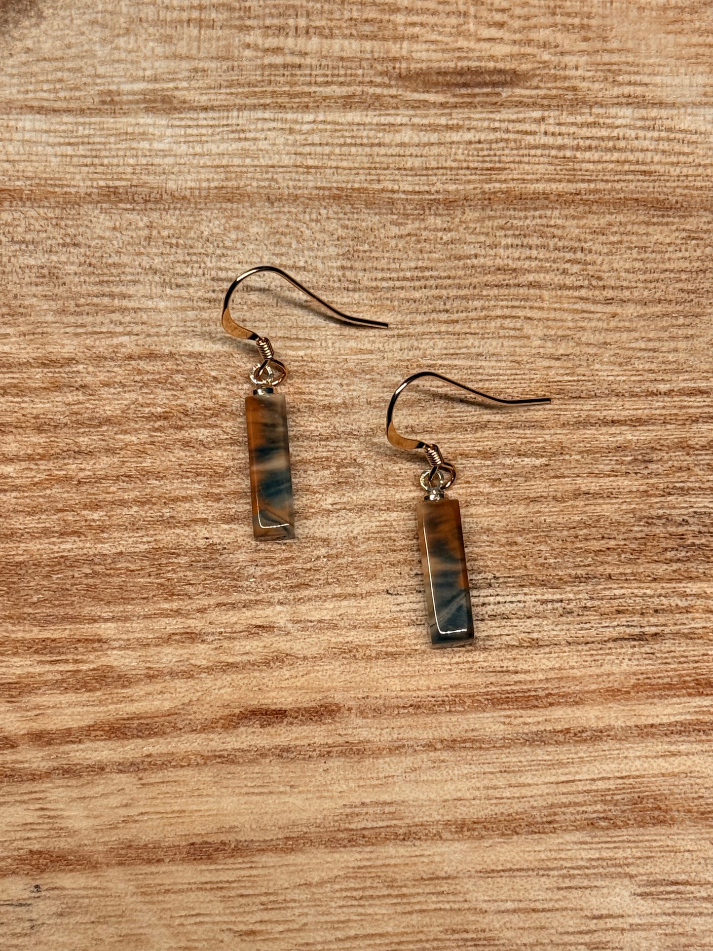 Mini Ivory Bar Earrings