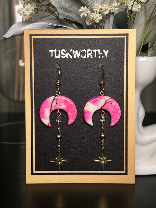 Lunar Radiance Ivory Earrings